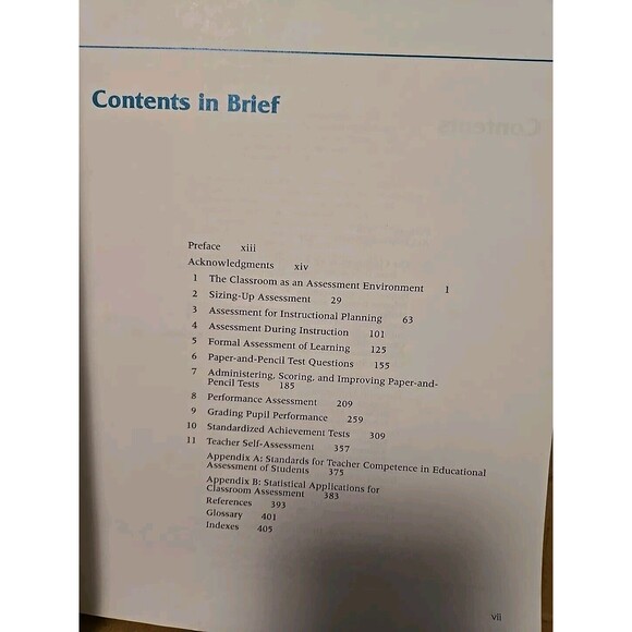Third Edition Classroom Assessment by Peter W. Airasian, College Textbook - Picture 4 of 7